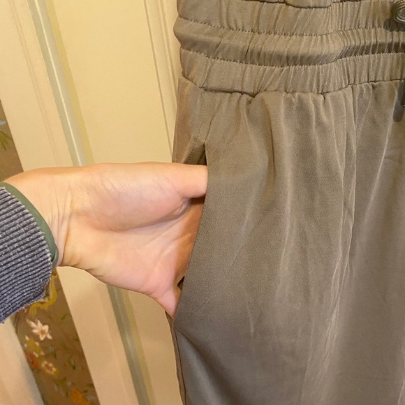 DKNY Army Green Sleeveless Midi Dress - Picture 3 of 6